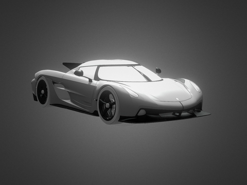 科尼赛克 Jesko Absolut 模型su模型