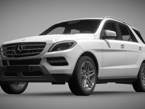 梅赛德斯-奔驰 豪华车 SUV 模型su模型