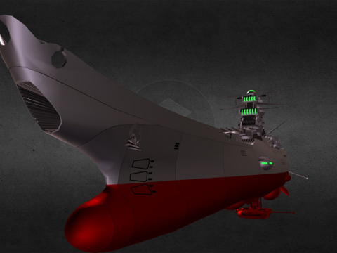 宇宙战舰大和号2199su模型