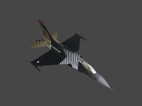 F16独行土耳其su模型