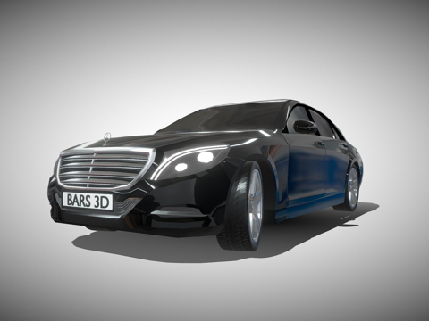 奔驰S级su模型