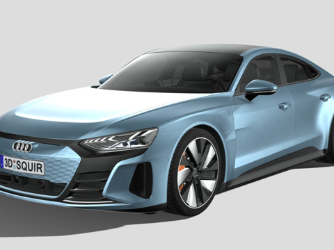 奥迪e-tron GT quattro 2022su模型