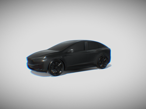 特斯拉Model Xsu模型