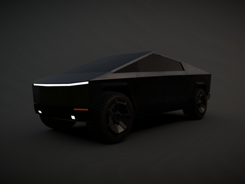 特斯拉 Cybertrucksu模型