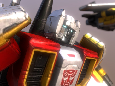 空袭变形金刚地球战争su模型