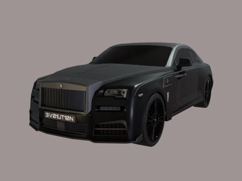 劳斯莱斯 2020 曼索里 魅影su模型