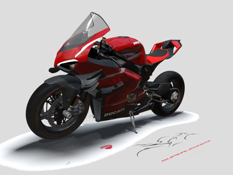 杜卡迪 superlaggera vr 4 2020su模型