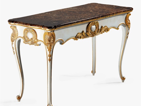 圣丹尼斯边桌3d模型