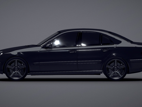 梅赛德斯-奔驰 E55 W211su模型