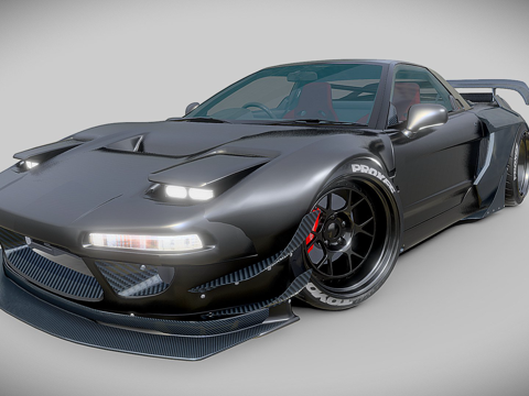 NSXR套件混搭su模型