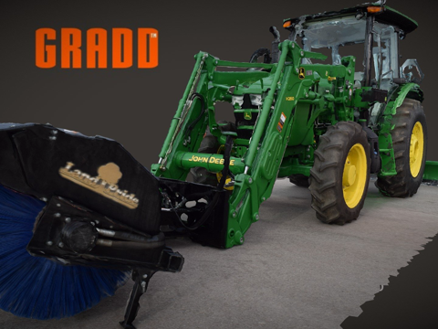 约翰迪尔拖拉机GRADD 3D模型su模型