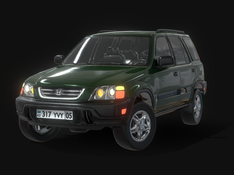 本田CRVsu模型
