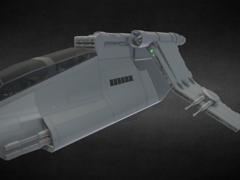 星球大战共和国登陆舰su模型