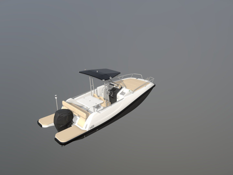 V2船7.0阳光甲板su模型