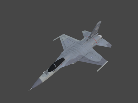 FCK1经国号战斗机su模型