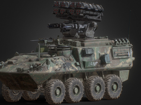 装甲运兵车野牛2025su模型