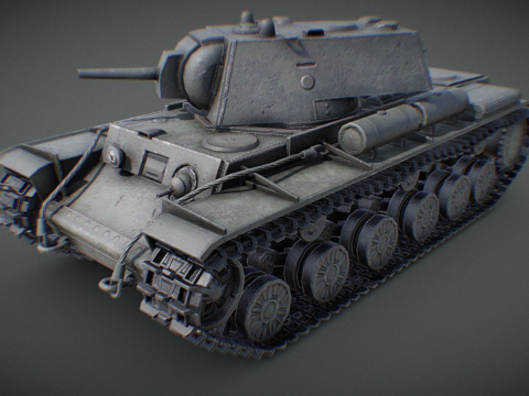 俄罗斯坦克KV8su模型