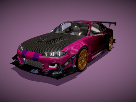 日产Silvia S15su模型