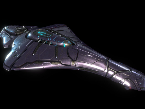 先知之罪盟约CAR级护卫舰su模型