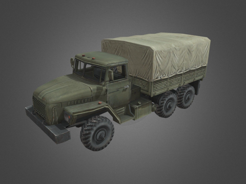 乌拉尔4320su模型