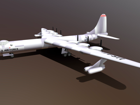 康维尔B36和平缔造者su模型