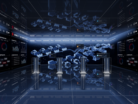 现代沉浸式展厅 科技展厅 互动展厅su模型