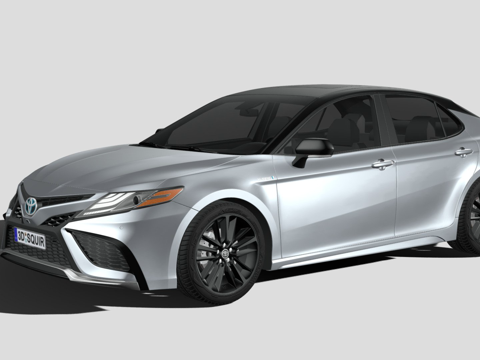 丰田凯美瑞XSE 2021su模型