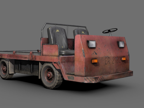 运输车su模型