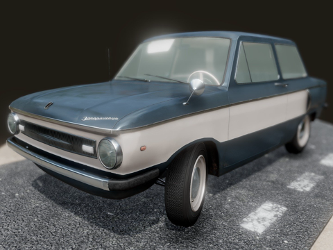 ZAZ 966 1968年su模型