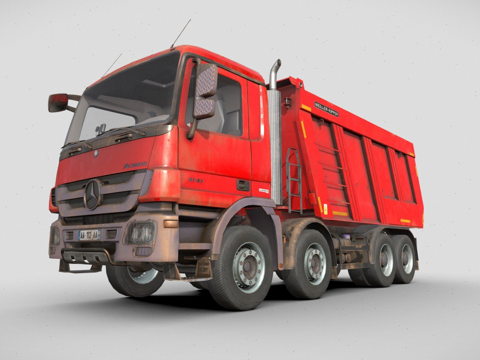 梅赛德斯奔驰Actros MP3 4141索赔su模型