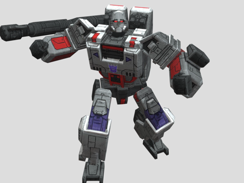 变形金刚地球战争威震天su模型