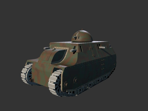 菲亚特2000su模型