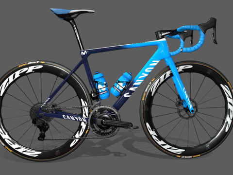 公路自行车峡谷终极CF SLXsu模型