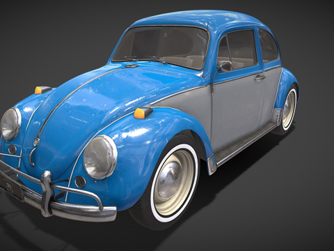 大众甲壳虫1965su模型