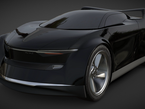 概念车040公共领域CC0su模型