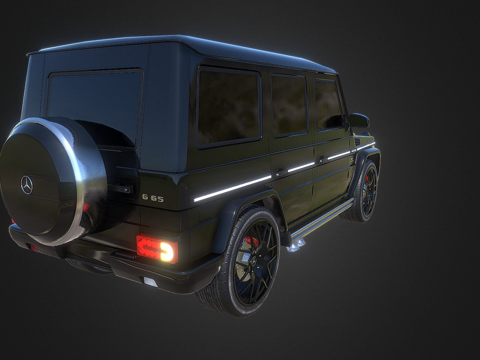 梅赛德斯奔驰G65su模型