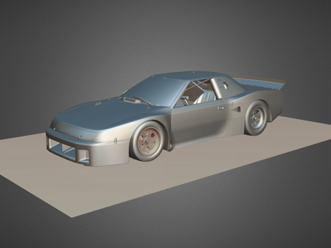 赛利卡GTO赠送中多边形su模型