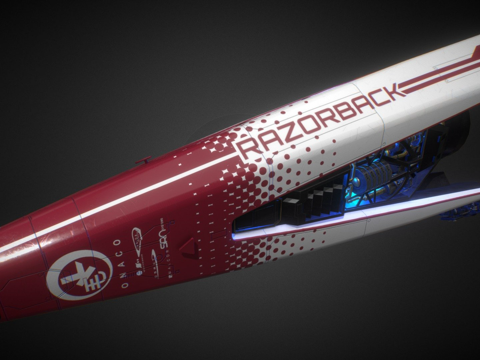 系列6日耀赛艇尖舟浩瀚su模型