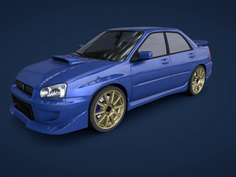 通用富山XR轿车su模型