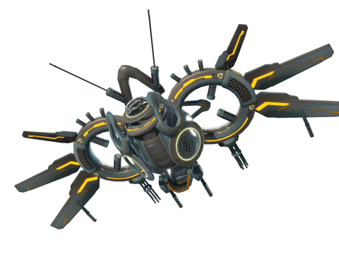 无人机艾伦熔岩su模型