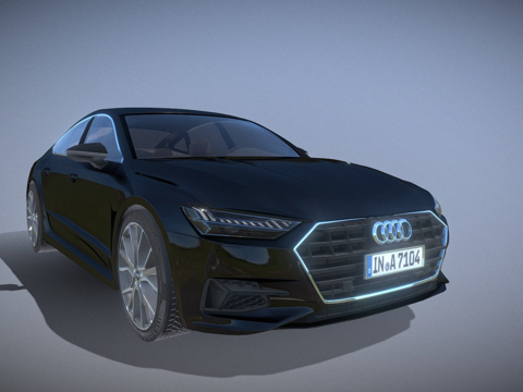 奥迪A7 Sportback 2018 55 TFSIsu模型