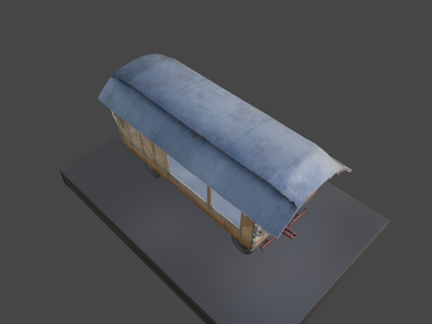 罗姆马车2su模型