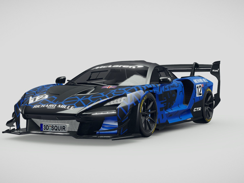 迈凯伦塞纳GTR 2020su模型