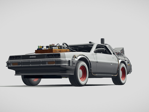 回到未来德罗宁第3集狂野西部su模型