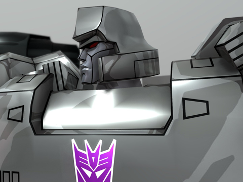 威震天 变形金刚 毁灭su模型