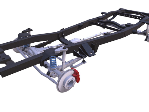 底盘 用于 Uazpatriosu模型