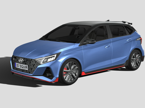 现代i20 N 2021款su模型