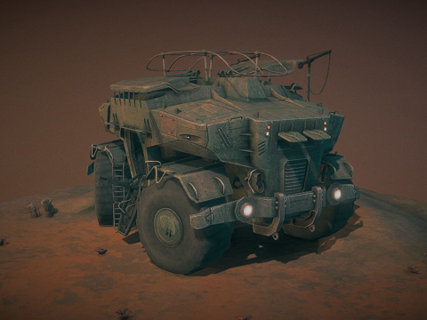 特鲁加重型勘探移动单元su模型