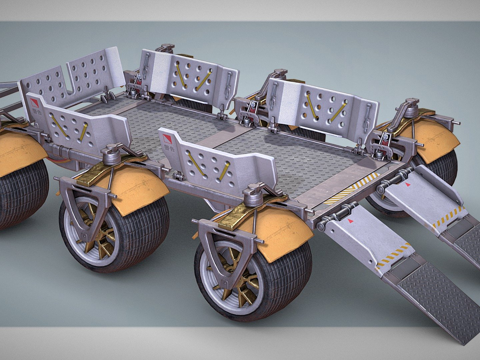 火星漫游车su模型