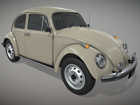 大众甲壳虫198su模型